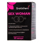 Капсулы для женщин Erotichard sex woman - 20 капсул (0,370 гр.) - Erotic Hard - купить с доставкой в Волгодонске