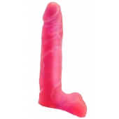 Розовая насадка-фаллос для трусиков Harness - 16,5 см. - LOVETOY (А-Полимер) - купить с доставкой в Волгодонске