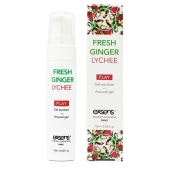 Возбуждающий гель Fresh Ginger Lychee Arousal Gel - 15 мл. - Exsens - купить с доставкой в Волгодонске