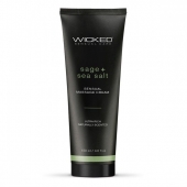 Массажный легкий крем WICKED Sage plus Sea Salt - 120 мл. - Wicked - купить с доставкой в Волгодонске