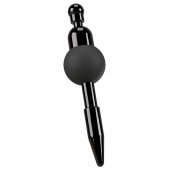 Черный уретральный вибростимулятор Vibrating Penis Plug - Orion - купить с доставкой в Волгодонске