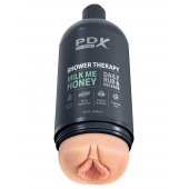 Телесный мастурбатор-вагина Shower Therapy Milk Me Honey - Pipedream - в Волгодонске купить с доставкой