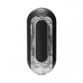 Черный мастурбатор Tenga Flip Zero Gravity с вибрацией - Tenga - в Волгодонске купить с доставкой