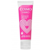 Возбуждающий гель на водно-силиконовой основе Cosmo Vibro с ароматом земляники - 50 гр. - Биоритм - купить с доставкой в Волгодонске