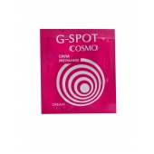 Стимулирующий интимный крем для женщин Cosmo G-spot - 2 гр. - Биоритм - купить с доставкой в Волгодонске