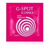 Стимулирующий интимный крем для женщин Cosmo G-spot - 2 гр. - Биоритм - купить с доставкой в Волгодонске