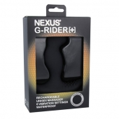 Черный вибромассажер простаты Nexus G-Rider+ - 12,6 см. - Nexus Range - в Волгодонске купить с доставкой