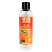 Массажное масло Sexy Sweet Fresh Orange с ароматом апельсина и феромонами - 75 мл. - Биоритм - купить с доставкой в Волгодонске
