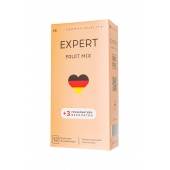 Ароматизированные презервативы EXPERT Fruit Mix - 12 шт.(+3 в подарок) - Expert - купить с доставкой в Волгодонске