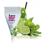Съедобное согревающее массажное масло Love Me Tender Mojito с ароматом мохито - 10 мл. - Love to Love - купить с доставкой в Волгодонске