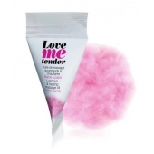 Съедобное согревающее массажное масло Love Me Tender Cotton Candy с ароматом сладкой ваты - 10 мл. - Love to Love - купить с доставкой в Волгодонске