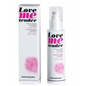 Съедобное согревающее массажное масло Love Me Tender Cotton Candy с ароматом сладкой ваты - 100 мл. - Love to Love - купить с доставкой в Волгодонске