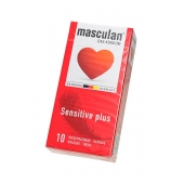 Презервативы Masculan Sensitive plus - 10 шт. - Masculan - купить с доставкой в Волгодонске
