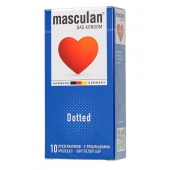Презервативы с пупырышками Masculan Dotted - 10 шт. - Masculan - купить с доставкой в Волгодонске