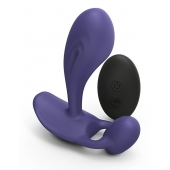 Темно-синий вибромассажер Witty P G Vibrator with Remote Control - Love to Love - в Волгодонске купить с доставкой