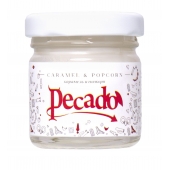 Массажная свеча Caramel   Popcorn - 35 мл. - Pecado - купить с доставкой в Волгодонске