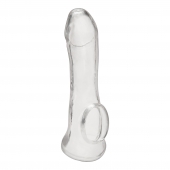 Прозрачная насадка на пенис Transparent Penis Enhancing Sleeve Extension - 15,9 см. - BlueLine - в Волгодонске купить с доставкой