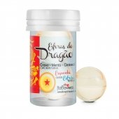 Интимный гель Esferas do Dragao Hot Ball с охлаждающе-разогревающим эффектом (2 шарика по 3 гр.) - HotFlowers - купить с доставкой в Волгодонске