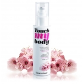 Силиконовый лубрикант 2-в-1 Touch My Body с ароматом вишнёвого цвета - 100 мл. - Love to Love - купить с доставкой в Волгодонске