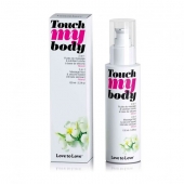 Силиконовый лубрикант 2-в-1 Touch My Body с ароматом моной - 100 мл. - Love to Love - купить с доставкой в Волгодонске