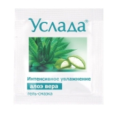 Гель-смазка «Услада с алоэ» - 3 гр. - Биоритм - купить с доставкой в Волгодонске