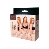 Набор из 3 мастурбаторов The Girl Next Door Tina - Dream Toys - в Волгодонске купить с доставкой