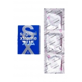 Розовые презервативы Sagami Xtreme FEEL FIT 3D - 3 шт. - Sagami - купить с доставкой в Волгодонске