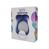Синее эрекционное виброкольцо Nutty - Adrien Lastic - в Волгодонске купить с доставкой