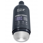 Мастурбатор в бутылке Shower Therapy Deep Cream - Pipedream - в Волгодонске купить с доставкой
