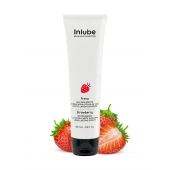 Лубрикант на водной основе Nuei Inlube с алоэ вера и ароматом клубники - 100 мл. - Nuei cosmetics - купить с доставкой в Волгодонске