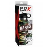 Мастурбатор в камуфляжной колбе Fap Flask - Pipedream - в Волгодонске купить с доставкой