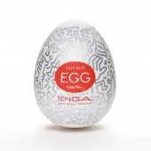 Мастурбатор-яйцо Keith Haring EGG PARTY - Tenga - в Волгодонске купить с доставкой