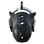 Черный замок верности Extreme Silicone Cock Blocker - Pipedream - купить с доставкой в Волгодонске