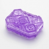 Фиолетовый мастурбатор-стимулятор Tenga Uni Amethyst - Tenga - в Волгодонске купить с доставкой