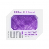 Фиолетовый мастурбатор-стимулятор Tenga Uni Amethyst - Tenga - в Волгодонске купить с доставкой