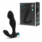 Черный утяжеленный анальный стимулятор Rocker Plug - 12 см. - b-Vibe - в Волгодонске купить с доставкой