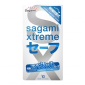 Презервативы Sagami Xtreme Ultrasafe с двойным количеством смазки - 10 шт. - Sagami - купить с доставкой в Волгодонске