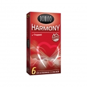 Гладкие презервативы Domino Harmony - 6 шт. - Domino - купить с доставкой в Волгодонске