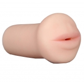 Нежный мастурбатор-ротик REALSTUFF 5INCH MASTURBATOR BJ - Dream Toys - в Волгодонске купить с доставкой