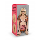 Двусторонний мастурбатор Lola Taylor - 22 см. - ФлешНаш - в Волгодонске купить с доставкой