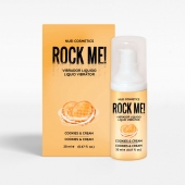 Жидкий вибратор Nuei Rock Me! с ароматом печенья и сливок - 20 мл. - Nuei cosmetics - купить с доставкой в Волгодонске