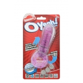 Фиолетовое эрекционное кольцо с вибрацией и пальчиком OYEAH PURPLE - Screaming O - в Волгодонске купить с доставкой