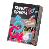 Шипучие таблетки для мужчин Sweet Sperm для изменения вкуса спермы (4 шт. по 0,5 гр.) - Капиталпродукт - купить с доставкой в Волгодонске