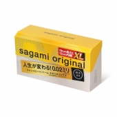 Презервативы увеличенного размера Sagami Original 0.02 XL-size - 12 шт. - Sagami - купить с доставкой в Волгодонске