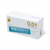 Увлажнённые презервативы Sagami Original 0.01 Extra Lub - 12 шт. - Sagami - купить с доставкой в Волгодонске