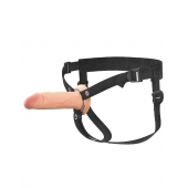 Полый страпон на ремнях 6’’ Hollow Silicone Strap-on - Pipedream - купить с доставкой в Волгодонске