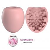 Розовый мастурбатор-яйцо Pleasure Egg I - Baile - в Волгодонске купить с доставкой