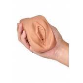 Маструбатор-вагина с вибрацией Soft   Wet Renata Realistic Tan Masturbator - Blush Novelties - в Волгодонске купить с доставкой