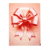 Пакет с принтом в виде банта с вырубной ручкой (30х40 см) - Сима-Ленд - купить с доставкой в Волгодонске