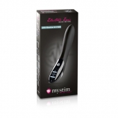 Черный вибратор с миостимуляцией Mystim Electric Eric Black Edition - 27 см. - MyStim - купить с доставкой в Волгодонске